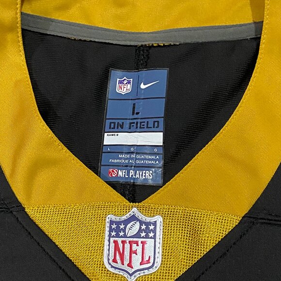 Nike New Orleans Saints Hill No.7 Black Jersey - Picture 4 of 7